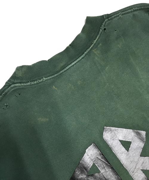 BALENCIAGA（バレンシアガ）BALENCIAGA (バレンシアガ) Tape Medium Fit T-Shirt グリーン サイズ:XLの古着・服飾アイテム