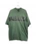 BALENCIAGA（バレンシアガ）の古着「Tape Medium Fit T-Shirt」｜グリーン