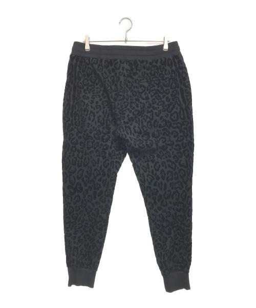 DOLCE & GABBANA（ドルチェ＆ガッバーナ）DOLCE & GABBANA (ドルチェ＆ガッバーナ) レオパード柄スウェットセットアップ ブラック サイズ:トップス:XL パンツ:52の古着・服飾アイテム