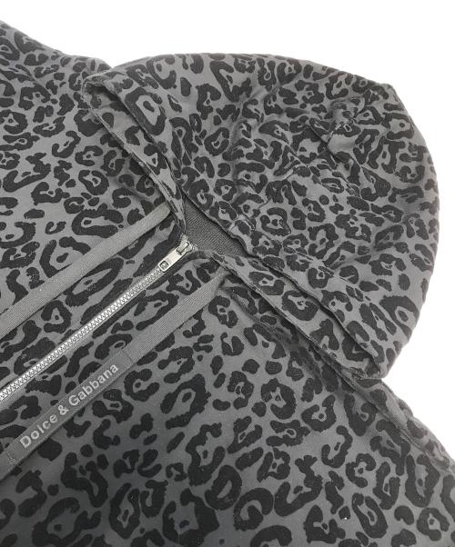 DOLCE & GABBANA（ドルチェ＆ガッバーナ）DOLCE & GABBANA (ドルチェ＆ガッバーナ) レオパード柄スウェットセットアップ ブラック サイズ:トップス:XL パンツ:52の古着・服飾アイテム