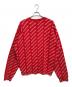 BALENCIAGA (バレンシアガ) ロゴニット レッド サイズ:XL：30000円