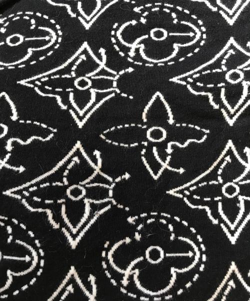 LOUIS VUITTON（ルイ ヴィトン）LOUIS VUITTON (ルイ ヴィトン) NBA (エヌビーエー) フラワーキルテッドショートパンツ ブラック サイズ:XLの古着・服飾アイテム