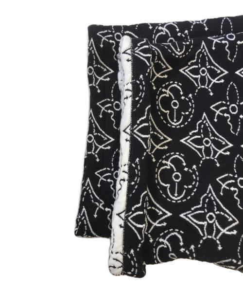 LOUIS VUITTON（ルイ ヴィトン）LOUIS VUITTON (ルイ ヴィトン) NBA (エヌビーエー) フラワーキルテッドショートパンツ ブラック サイズ:XLの古着・服飾アイテム