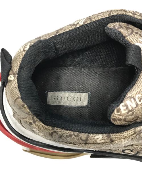 BALENCIAGA（バレンシアガ）BALENCIAGA (バレンシアガ) GUCCI (グッチ) The Hacker Project Triple S Trainer ベージュ サイズ:27.5cmの古着・服飾アイテム