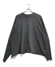 entire studios（エンタイアスタジオ）の古着「HEAVY LS TEE」｜ブラック