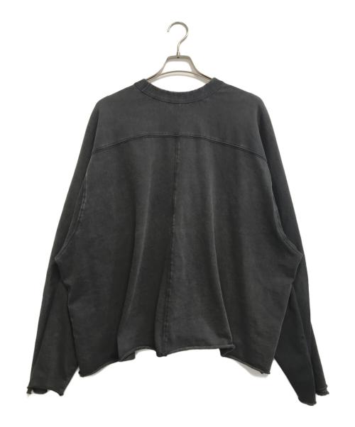 entire studios（エンタイアスタジオ）entire studios (エンタイアスタジオ) HEAVY LS TEE ブラック サイズ:Lの古着・服飾アイテム