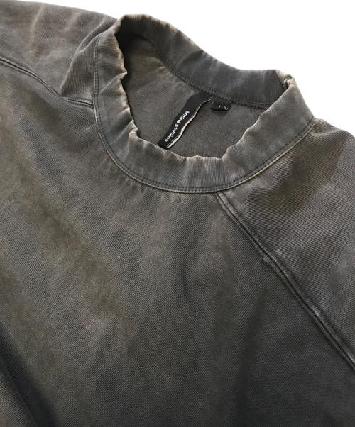 entire studios（エンタイアスタジオ）entire studios (エンタイアスタジオ) HEAVY LS TEE ブラック サイズ:Lの古着・服飾アイテム