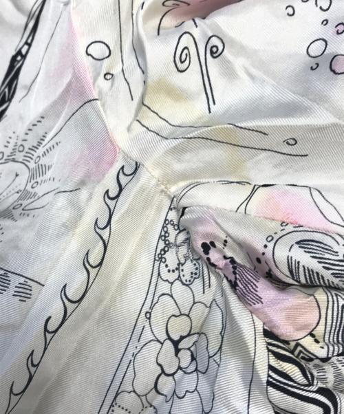 Salvatore Ferragamo（サルヴァトーレ フェラガモ）Salvatore Ferragamo (サルヴァトーレ フェラガモ) 中綿シルクジャケット ネイビー サイズ:SIZE 44の古着・服飾アイテム