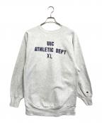Championチャンピオン）の古着「リバースウィーブスウェット」｜グレー