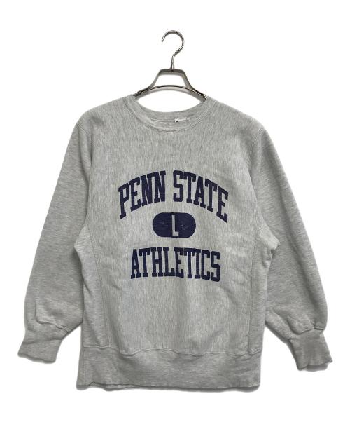 Champion（チャンピオン）Champion (チャンピオン) リバースウィーブスウェット グレー サイズ:LARGEの古着・服飾アイテム