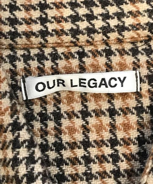 OUR LEGACY（アワーレガシー）OUR LEGACY (アワーレガシー) SHRUNKEN FRONTIER SHIRT ブラウン サイズ:46の古着・服飾アイテム