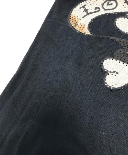 Ed Hardy（エド ハーディー）Ed Hardy (エド ハーディー) プリントTシャツ ブラック サイズ:Ｓの古着・服飾アイテム