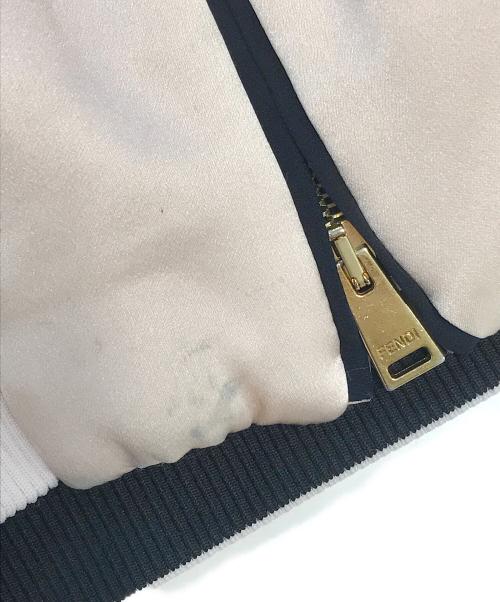 FENDI（フェンディ）FENDI (フェンディ) リバーシブルブルゾン ブラック×ピンク サイズ:SIZE 40の古着・服飾アイテム