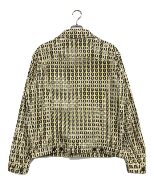 FENDI（フェンディ）FENDI (フェンディ) FFロゴモノグラムジャケット イエロー×ブラック サイズ:IT48/CN175/92A/KR95の古着・服飾アイテム