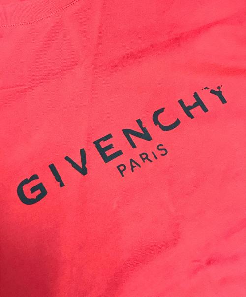 GIVENCHY（ジバンシィ）GIVENCHY (ジバンシィ) ロゴTシャツ レッド サイズ:Ｌの古着・服飾アイテム