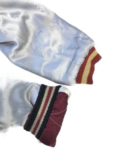 TAILOR 東洋（テーラー東洋）TAILOR 東洋 (テーラー東洋) スカジャン ブラック×ホワイト×レッド サイズ:SIZE XLの古着・服飾アイテム