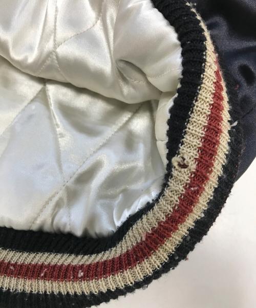 TAILOR 東洋（テーラー東洋）TAILOR 東洋 (テーラー東洋) スカジャン ブラック×ホワイト×レッド サイズ:SIZE XLの古着・服飾アイテム