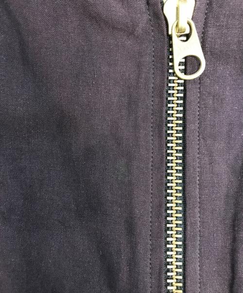 Yohji Yamamoto pour homme（ヨウジヤマモト プールオム）Yohji Yamamoto pour homme (ヨウジヤマモト プールオム) リバーシブルリネンボンバージャケット ボルドー×オリーブ サイズ:Mの古着・服飾アイテム