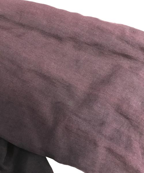 Yohji Yamamoto pour homme（ヨウジヤマモト プールオム）Yohji Yamamoto pour homme (ヨウジヤマモト プールオム) リバーシブルリネンボンバージャケット ボルドー×オリーブ サイズ:Mの古着・服飾アイテム