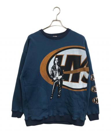 【未使用】ヒステリックグラマー　スウェット素材アウター　ネイビー　サイズ　フリー 中古・古着通販】Hysteric Glamour (ヒステリックグラマー) プリント