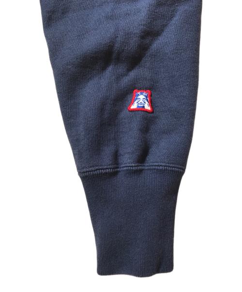 Hysteric Glamour（ヒステリックグラマー）Hysteric Glamour (ヒステリックグラマー) リヴァースウィーブ型パーカー ネイビー サイズ:Mの古着・服飾アイテム