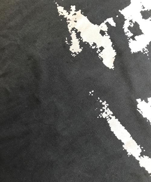 DIESEL（ディーゼル）DIESEL (ディーゼル) フロッキープリントスウェット ブラック サイズ:Mの古着・服飾アイテム