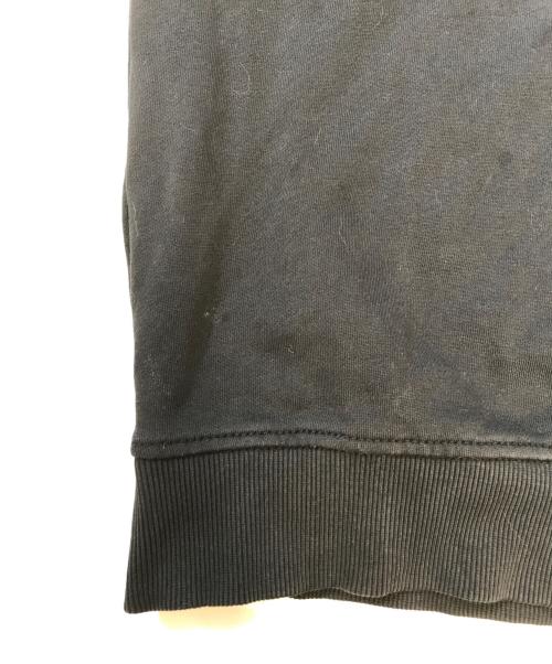 DIESEL（ディーゼル）DIESEL (ディーゼル) フロッキープリントスウェット ブラック サイズ:Mの古着・服飾アイテム