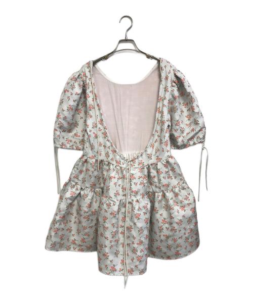 DREAM sister jane（ドリームシスタージェーン）DREAM sister jane (ドリームシスタージェーン) ワンピース ホワイト×ピンク サイズ:Sの古着・服飾アイテム