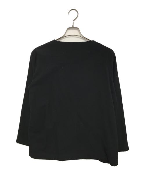 COMME des GARCONS（コムデギャルソン）COMME des GARCONS (コムデギャルソン) 変形ウールブラウス ブラック サイズ:表記なしの古着・服飾アイテム