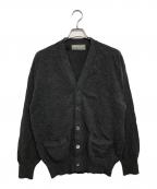 COMME des GARCONS HOMMEコムデギャルソン オム）の古着「ポケ付きニットカーディガン」｜グレー