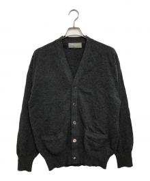 COMME des GARCONS HOMME（コムデギャルソン オム）の古着「ポケ付きニットカーディガン」｜グレー