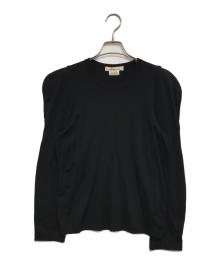 COMME des GARCONS（コムデギャルソン）の古着「変形スリーブニット」｜ブラック