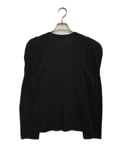 COMME des GARCONS（コムデギャルソン）COMME des GARCONS (コムデギャルソン) 変形スリーブニット ブラック サイズ:Sの古着・服飾アイテム