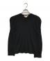 COMME des GARCONS（コムデギャルソン）の古着「変形スリーブニット」｜ブラック