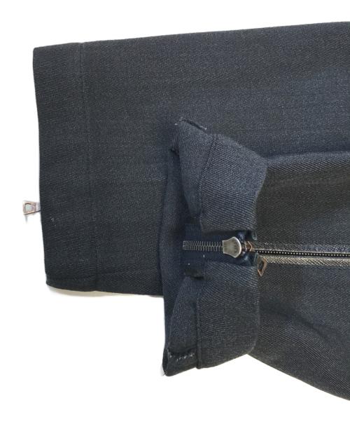 PRADA（プラダ）PRADA (プラダ) ベルト付きスリムパンツ ブラック サイズ:36の古着・服飾アイテム