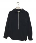 ROBE DE CHAMBRE COMME DES GARCONSローブドシャンブル コムデギャルソン）の古着「丸襟ハーフジッププルオーバー」｜ネイビー