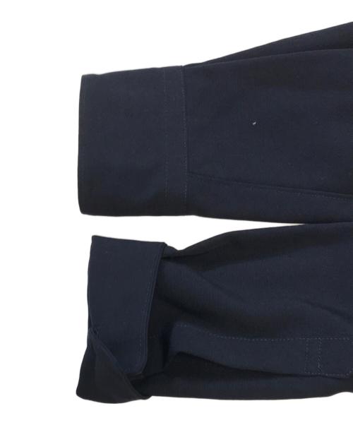 ROBE DE CHAMBRE COMME DES GARCONS（ローブドシャンブル コムデギャルソン）ROBE DE CHAMBRE COMME DES GARCONS (ローブドシャンブル コムデギャルソン) 丸襟ハーフジッププルオーバー ネイビー サイズ:Mの古着・服飾アイテム