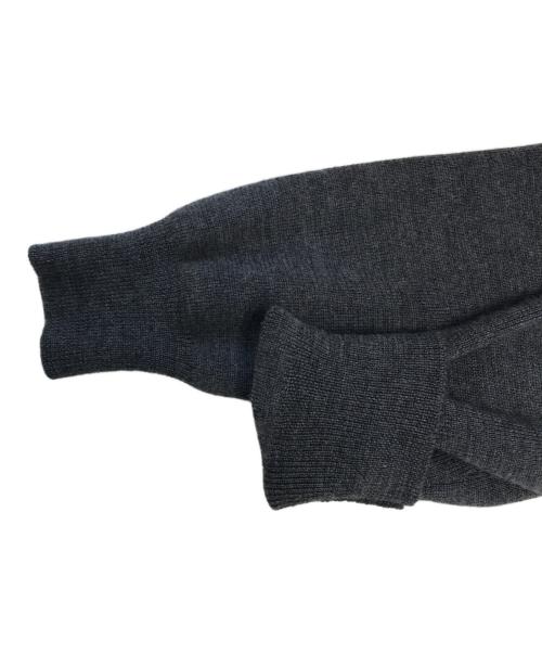 tricot COMME des GARCONS（トリココムデギャルソン）tricot COMME des GARCONS (トリココムデギャルソン) 切替ニットカーディガン グレー サイズ:表記なしの古着・服飾アイテム