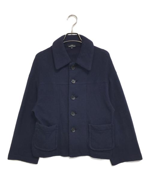 tricot COMME des GARCONS（トリココムデギャルソン）tricot COMME des GARCONS (トリココムデギャルソン) ニットジャケット ネイビー サイズ:Mの古着・服飾アイテム
