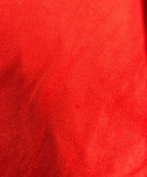 COMME des GARCONS HOMME（コムデギャルソン オム）COMME des GARCONS HOMME (コムデギャルソン オム) タックTシャツ レッド サイズ:表記なしの古着・服飾アイテム