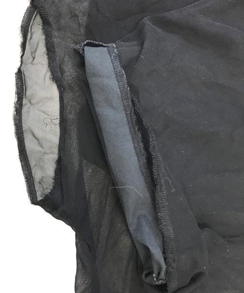 COMME des GARCONS COMME des GARCONS（コムデギャルソン コムデギャルソン）COMME des GARCONS COMME des GARCONS (コムデギャルソン コムデギャルソン) 染加工レイヤードブラウス ネイビー サイズ:Mの古着・服飾アイテム