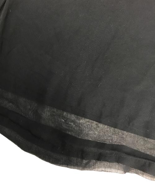 COMME des GARCONS COMME des GARCONS（コムデギャルソン コムデギャルソン）COMME des GARCONS COMME des GARCONS (コムデギャルソン コムデギャルソン) 染加工レイヤードブラウス ネイビー サイズ:Mの古着・服飾アイテム