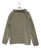 tricot COMME des GARCONSトリココムデギャルソン）の古着「ラメスウェット」｜カーキ