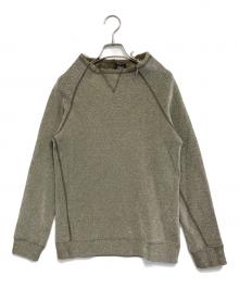 tricot COMME des GARCONS（トリココムデギャルソン）の古着「ラメスウェット」｜カーキ
