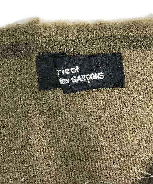 tricot COMME des GARCONS（トリココムデギャルソン）tricot COMME des GARCONS (トリココムデギャルソン) ラメスウェット カーキ サイズ:表記なしの古着・服飾アイテム