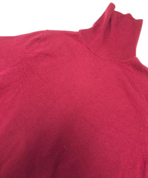 COMME des GARCONS COMME des GARCONS（コムデギャルソン コムデギャルソン）COMME des GARCONS COMME des GARCONS (コムデギャルソン コムデギャルソン) カシミヤタートルネックニット レッド サイズ:Sの古着・服飾アイテム