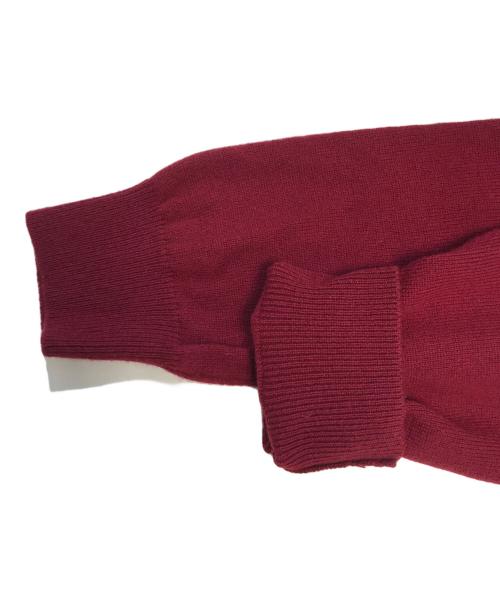 COMME des GARCONS COMME des GARCONS（コムデギャルソン コムデギャルソン）COMME des GARCONS COMME des GARCONS (コムデギャルソン コムデギャルソン) カシミヤタートルネックニット レッド サイズ:Sの古着・服飾アイテム