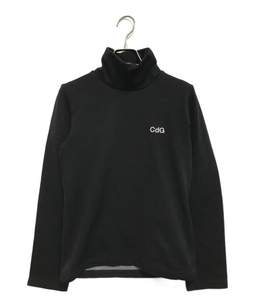 COMME des GARCONS（コムデギャルソン）COMME des GARCONS (コムデギャルソン) ロゴハイネックスウェット ブラック サイズ:表記なしの古着・服飾アイテム