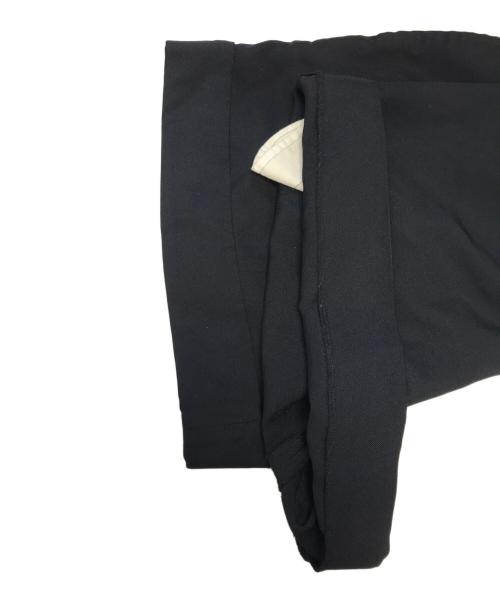 COMME des GARCONS（コムデギャルソン）COMME des GARCONS (コムデギャルソン) サスペンダー付きポリ縮絨ハーフパンツ ブラック サイズ:XSの古着・服飾アイテム
