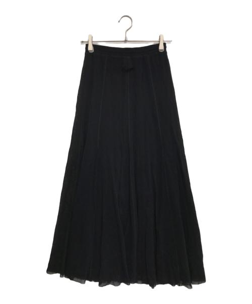 Jean Paul GAULTIER SOLEIL（ジャンポールゴルチェ ソレイユ）Jean Paul GAULTIER SOLEIL (ジャンポールゴルチェ ソレイユ) パワーネットロングスカート ブラック サイズ:Sの古着・服飾アイテム